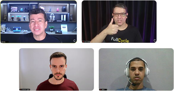 Aulas ao vivo